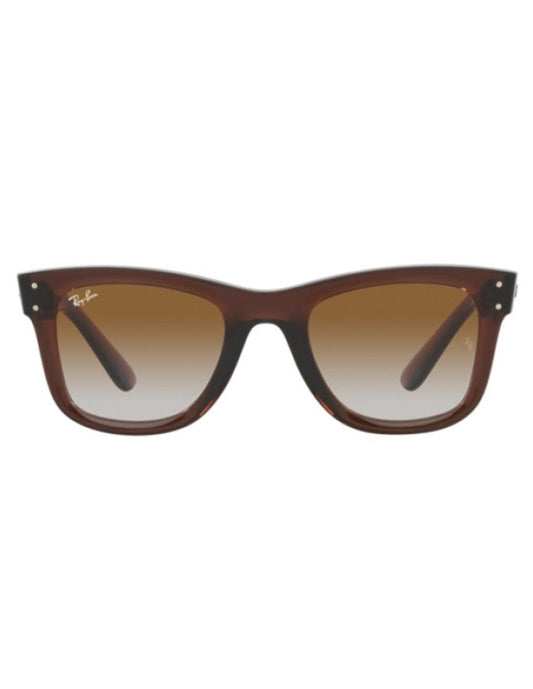 Ray Ban RB0502S 6709CB Wayfarer Reverse Transparent Brown