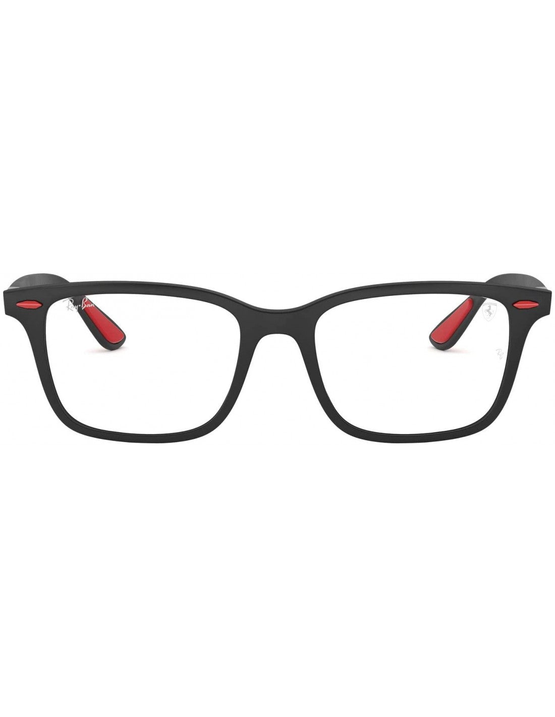 Ray Ban Rb7144M F602 Oftalmico Square Scuderia Ferrari Negro Rojo